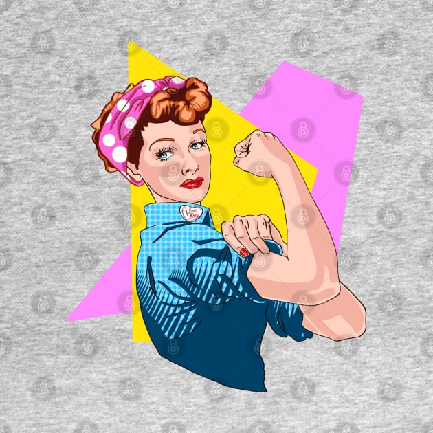 Lucy the Riveter v2 by Wayofthepencil